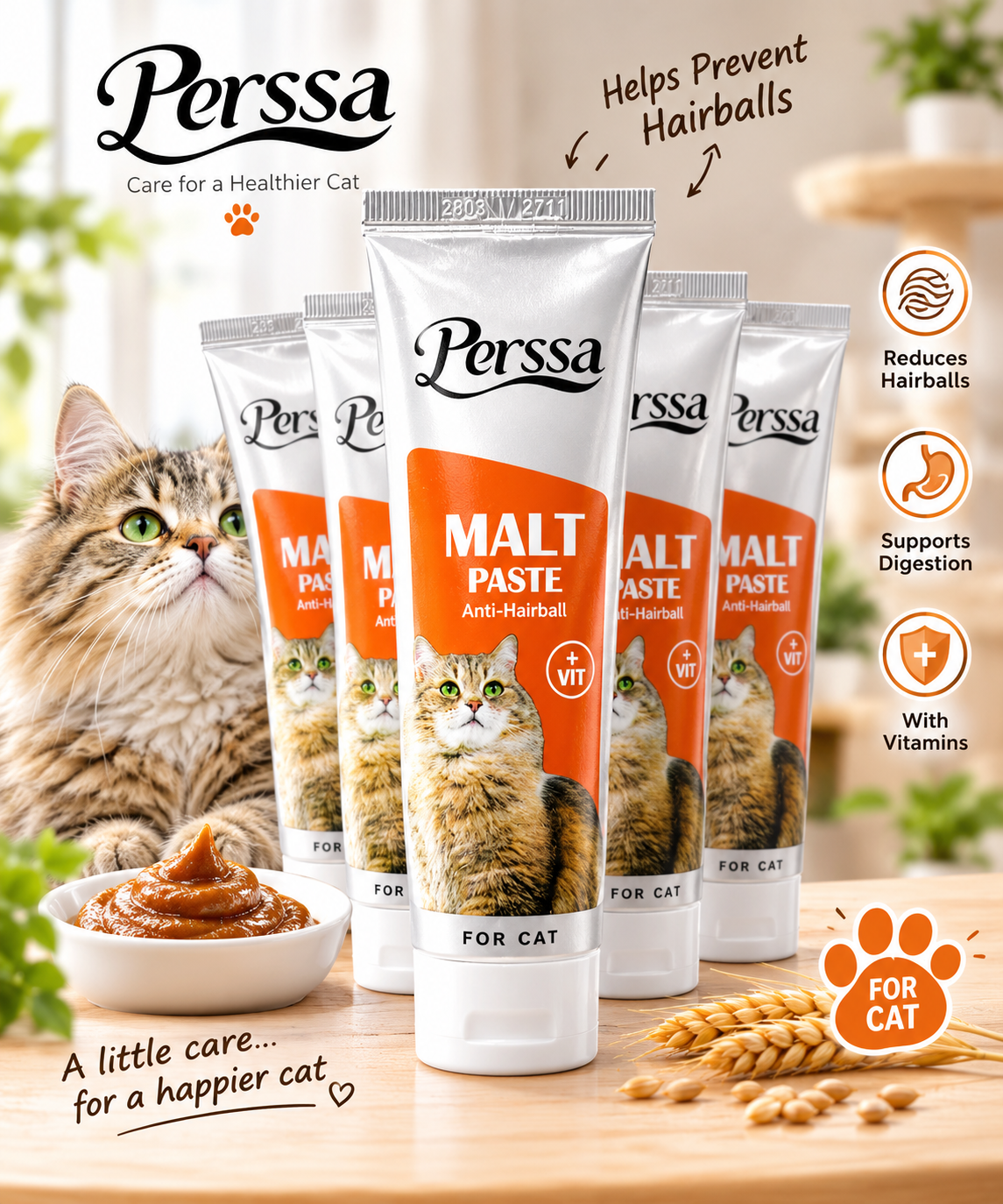 خمیر مالت ویتامینه پرسا - Perssa