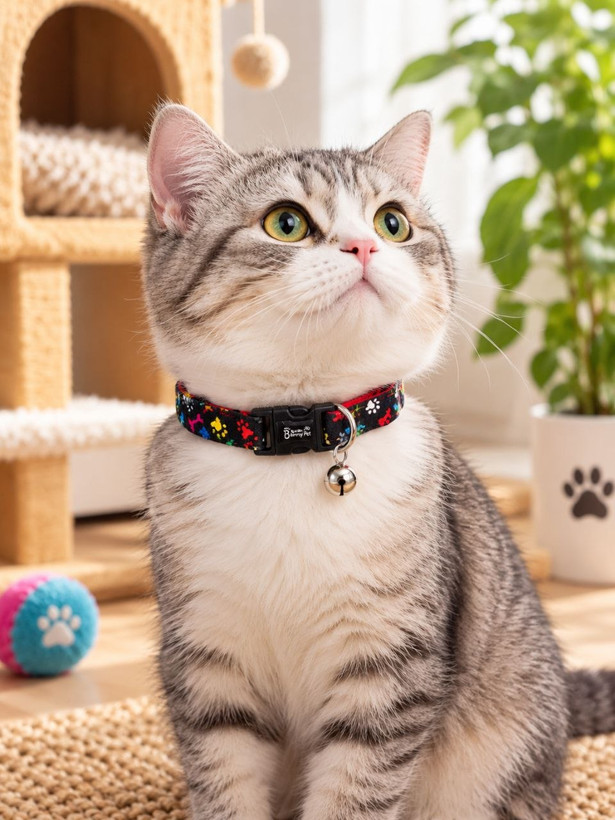 قلاده گردنی گربه زنگوله دار Bonny pet
